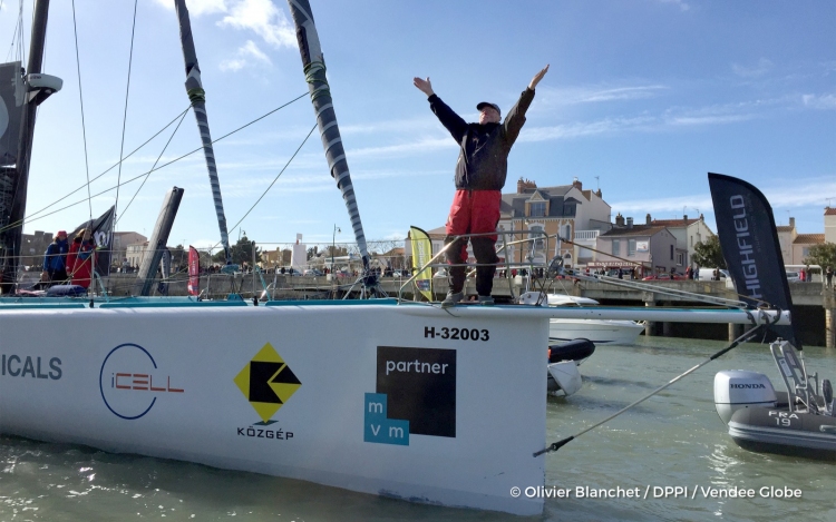 Fa Nándor 8. helyen befutott Vendée Globe-on 